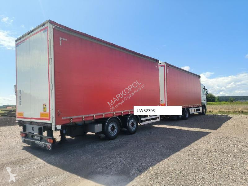 DAF XF 530 / Tandem / Zestaw przestrzenny /...