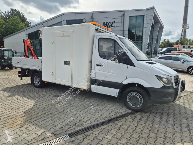 Camión Mercedes Sprinter 516 / Palfinger HDS /...
