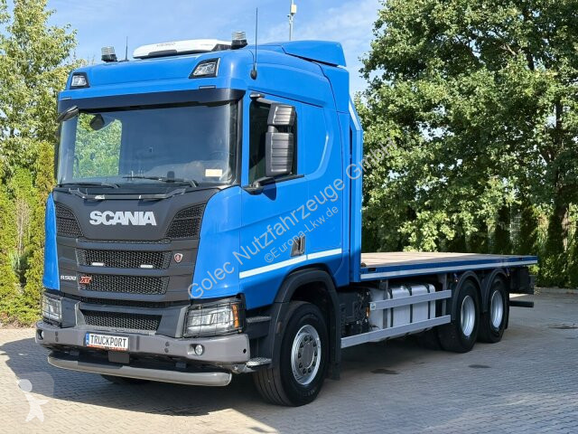 Camión Scania R500 6x4 Pritsche Retarder TOP!