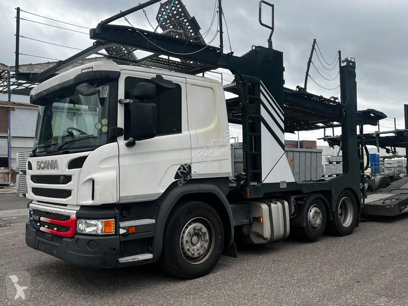 Camión Scania P410 6X2 EURO 6 + HUNWICK 3 AXE...
