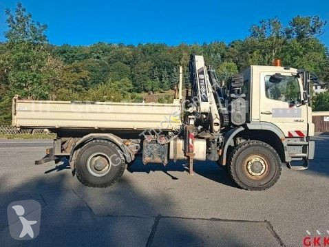 Camión Mercedes 1833 / 4X4 ALLRAD / 16m Atlas Kran
