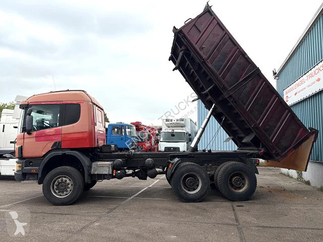 Camion Scania 360 C 6x6 FULL STEEL 3-WAY KIPPER...
