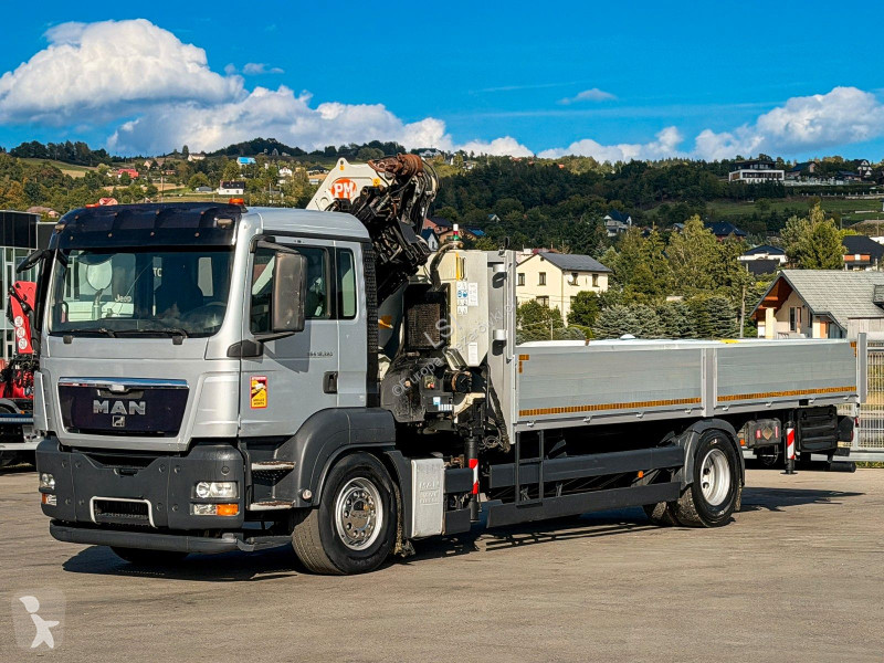 Camion MAN TGS * PRITSCHE 7,10 m * PM 40 KRAN/...