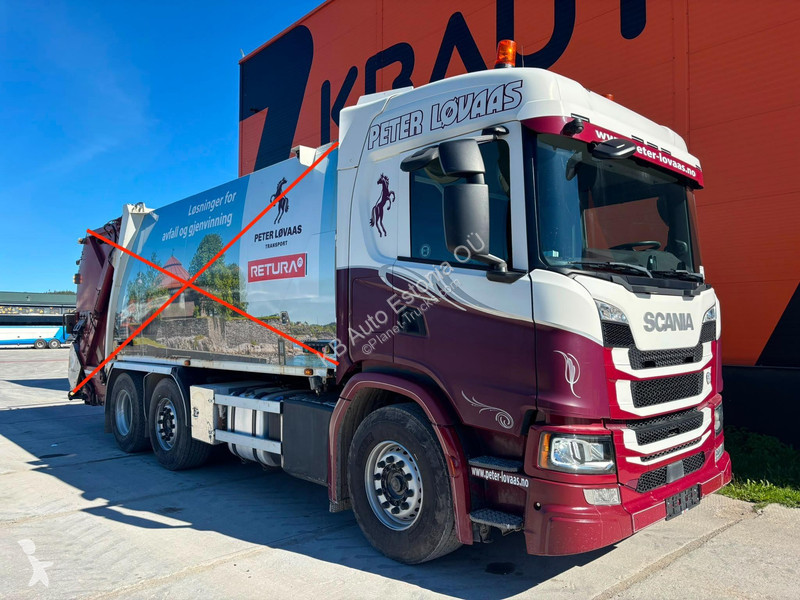 Camion Scania 370 6x2/4 NTM K-2B-HB 12,5+6,1 m3