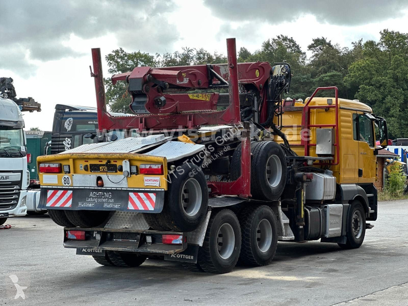 MAN 33.540 6x4 BL  Langholz TAJFUN truck