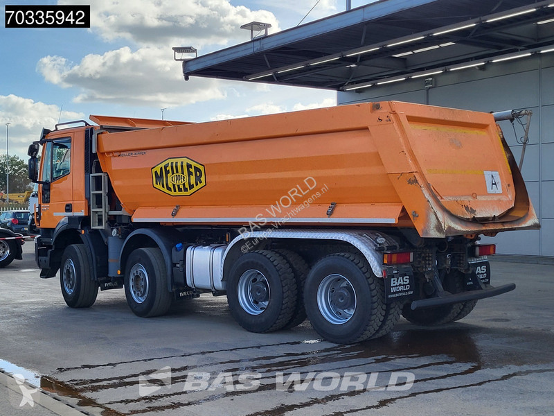 Iveco 410 8X4 Meiller tipper Steel suspension...