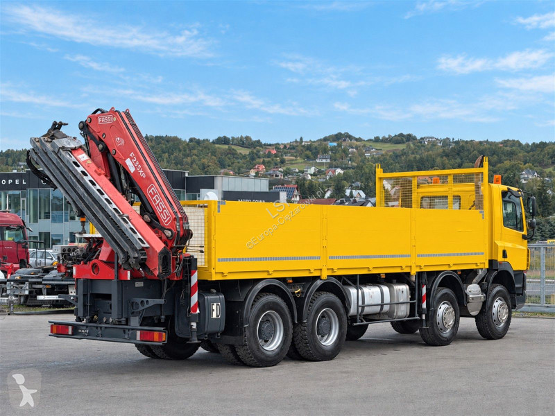 Грузовик DAF 85430 Pritsche 7,70 m + KRAN * 8x4!