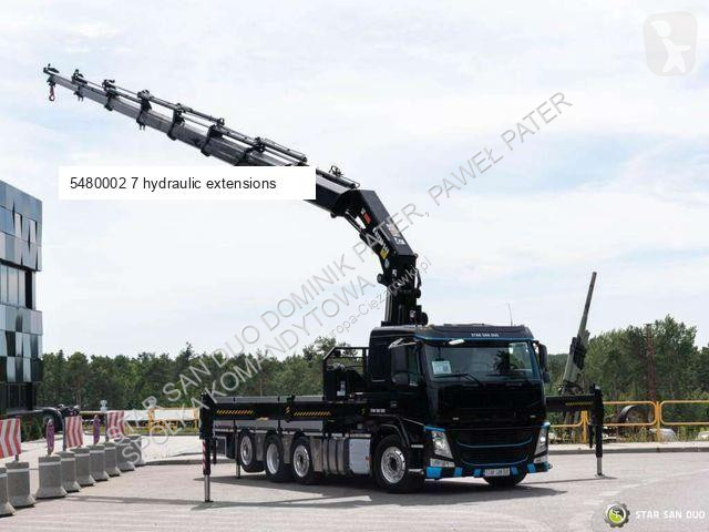 Camion Volvo FM420 8x2 HIAB X-HIPRO 548 E-7...