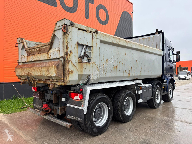 Camion Scania R 580 8x4 RETARDER / FU STEE /...