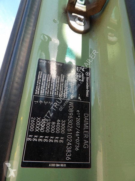 Camion Mercedes ACTROS 3353-6X4-RETARDER-NEW...