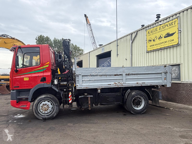 Lastbil DAF 75.240 DAF 75.240 Kipper With Hiab...