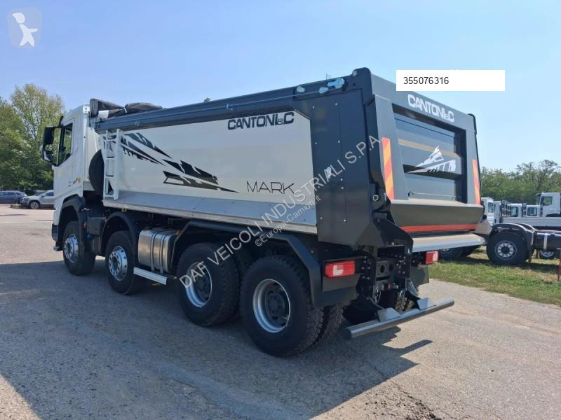 Lastbil DAF FV MARK 18 m3 sponda posteriore ala...