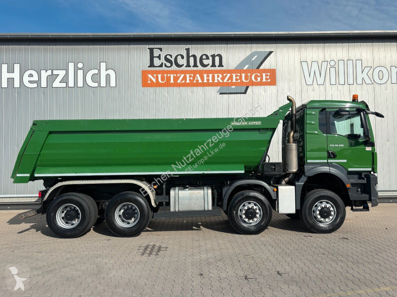 MAN 35.430 8x8 BB TG3 Meiller Stahlmulde*TOP truck