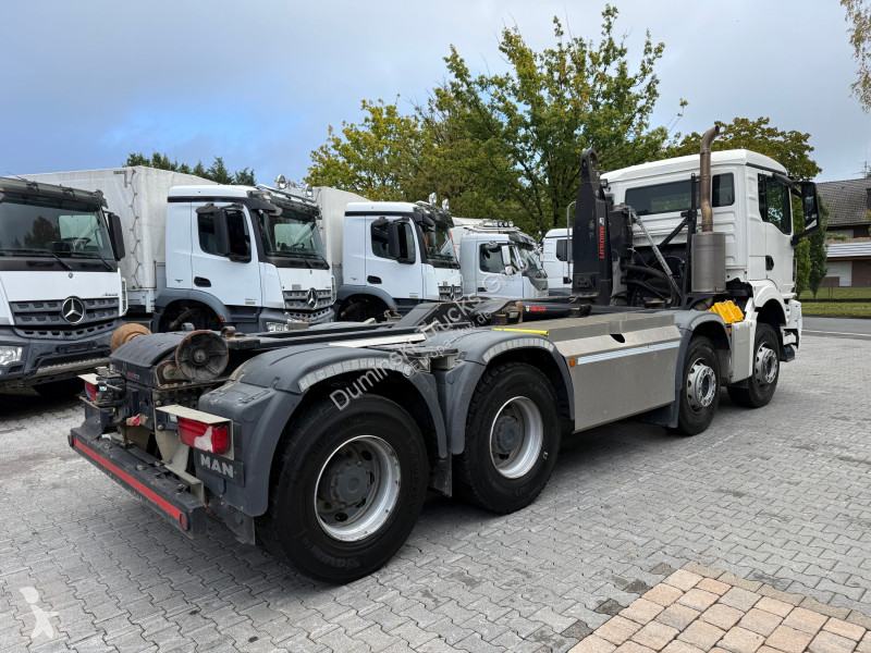 شاحنة MAN TGS 35.470 8X4 BB Haken Multilift