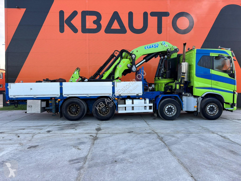 Camión Volvo 540 8x4/4 + Effer 955 8S 2017...