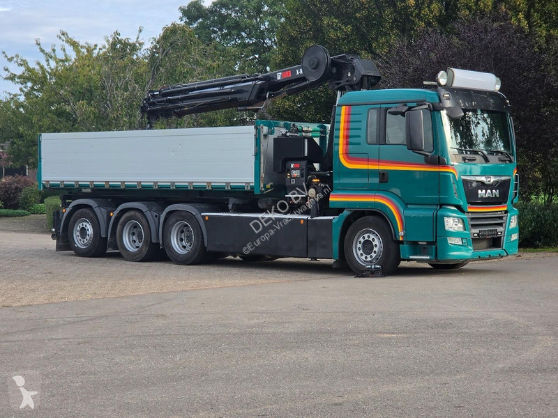 Lastbil MAN 35.500 8x4 CRANE/CONTAINER/TIPPER!!...