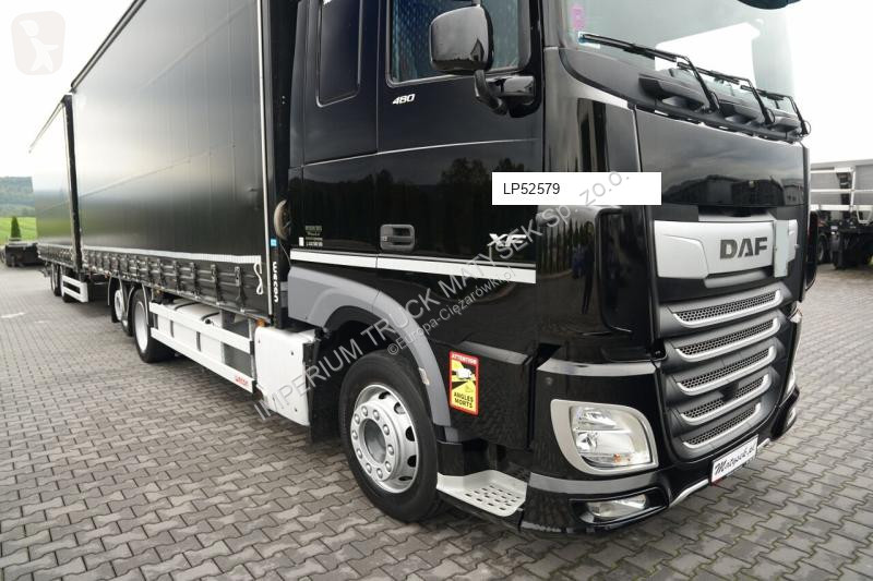 شاحنة DAF XF 480 / 6X2 / ZESTAW TANDEM 120 M3 /...
