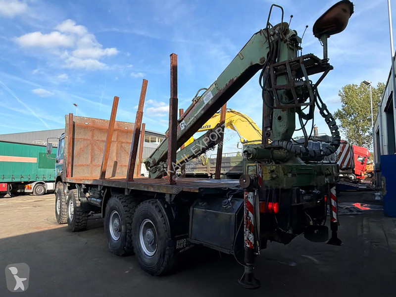 Lastbil Mercedes 3538 Open Box With Crane - 8x8...
