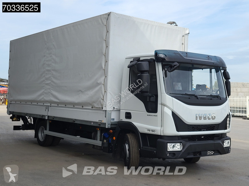 Kamion Iveco 75E190 4X2 8tonner 1000kg Tailgate...