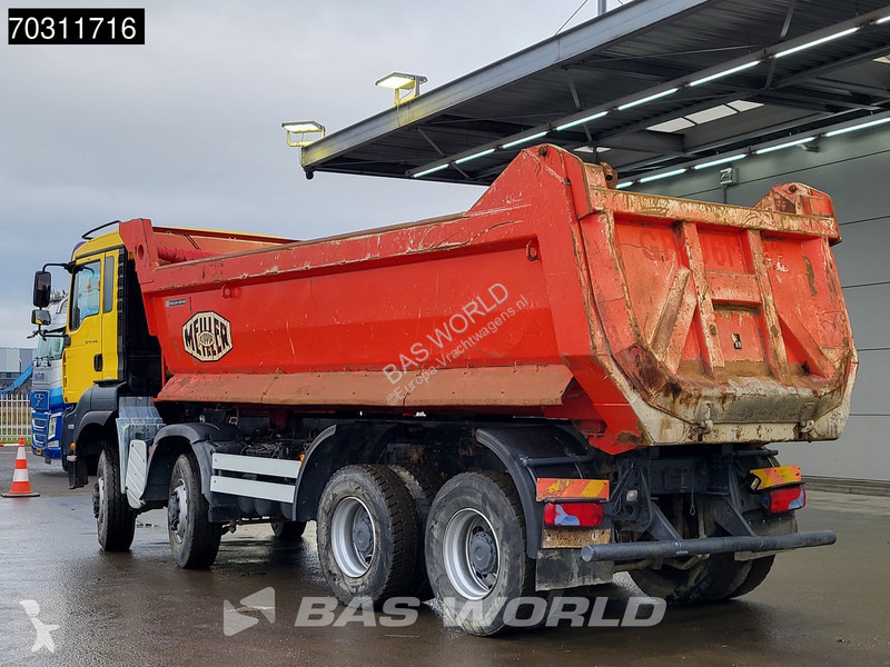 MAN 41.440  8X8 8x8 18m3 Meiller tipper...