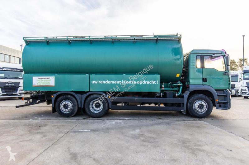 Teherautó MAN 26.350 BL - LAMBRECHT 15000 L/5comp.