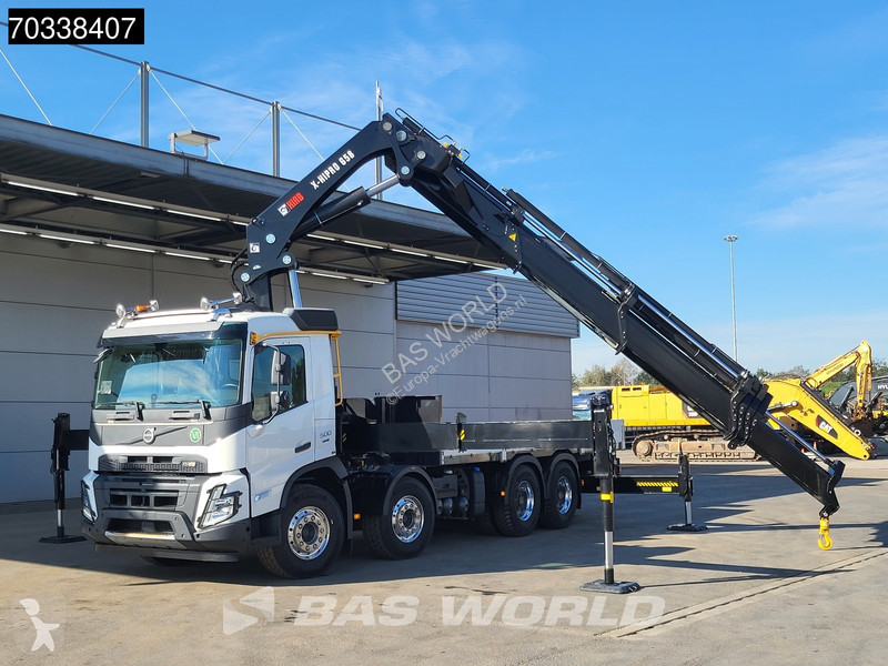 Kamion Volvo 500 8X4 NEW! HIAB X-HIPRO 658 E-6...