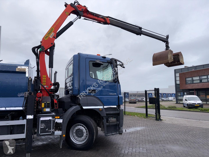 Lastbil Mercedes 2640 + PALFINGER PK 16001---2X...