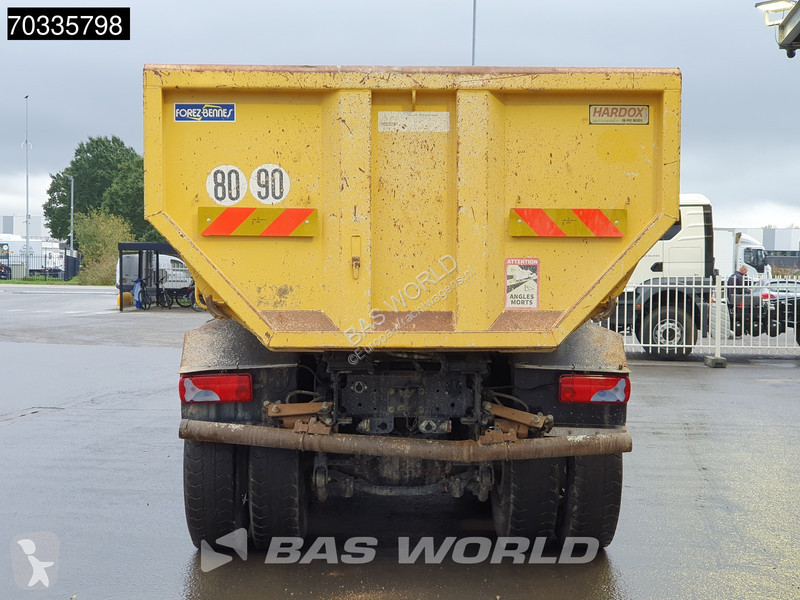Lastbil MAN TGS 8X4 15m3 tipper steel...