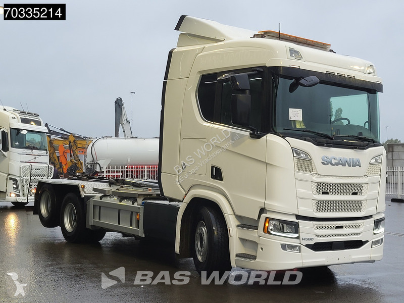 Scania R580 R 6X2 AJK containersystem ift-Axle...