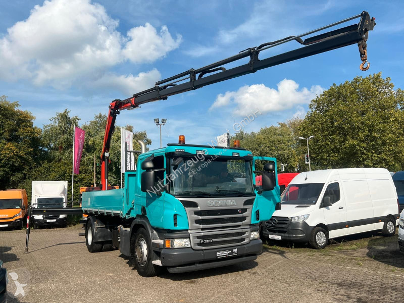 Lastbil Scania 320 Kipper Funk-Kran...