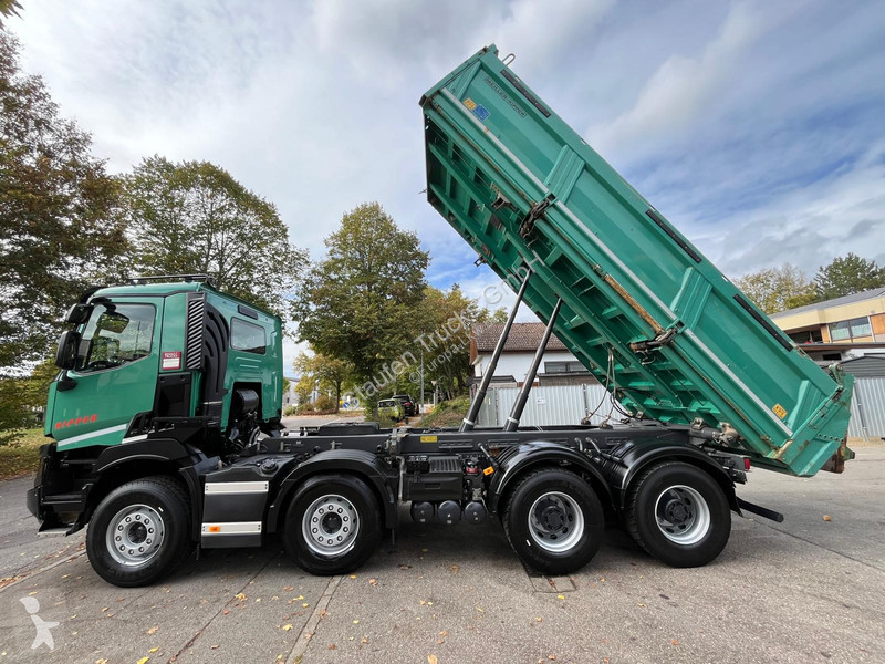 Renault C480 8X4 MEILLER STAHL 3-S.-Kipper...