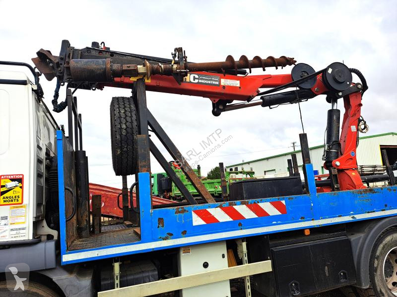 MAN PLATEAU TARIERE GRUE  GRUE HC INDUSTRIE 190...