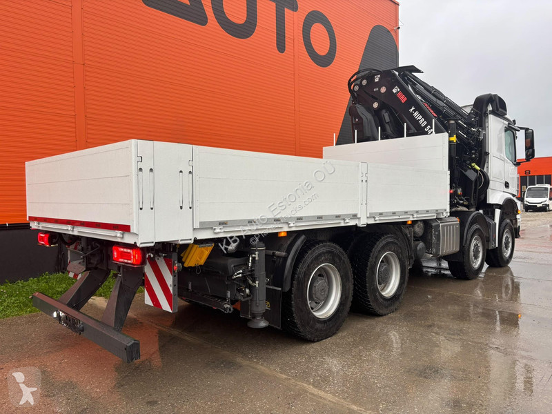 Mercedes 4151 8x8 HIAB 548E-8 + JIB + WINCH /...