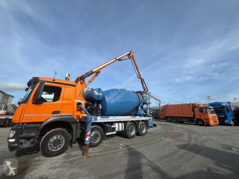Béton Mercedes Arocs 3240 B 8x4 Pumi Schwing...
