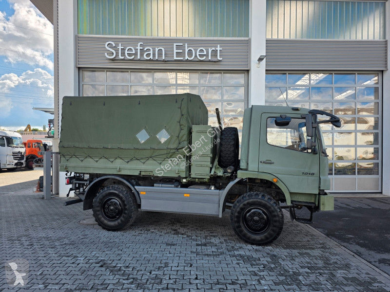 شاحنة Mercedes 1018 A 4x4 Pritsche Plane