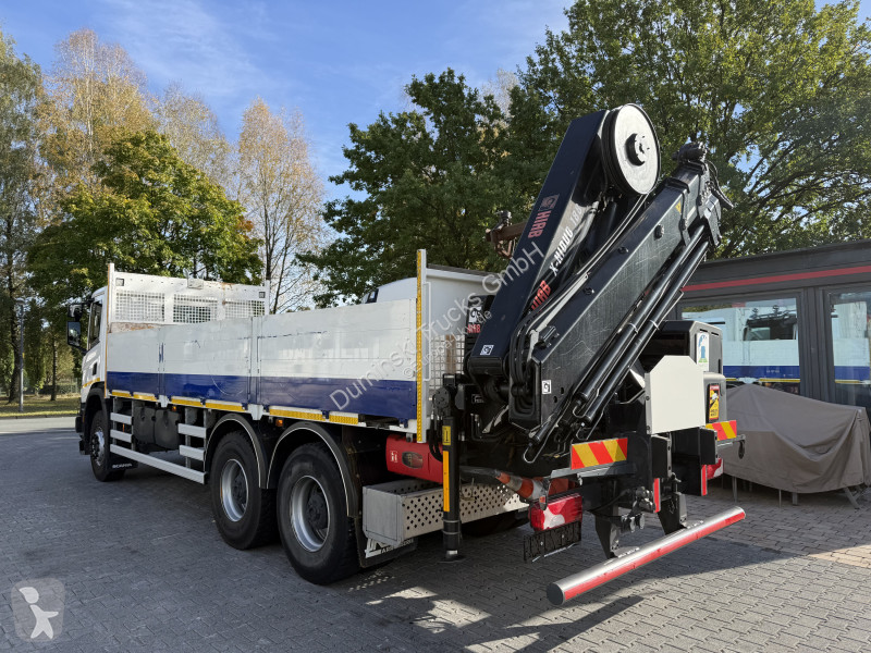 Camião Scania P410 XT 6X4 Kran Hiab X-HiDuo 188-4