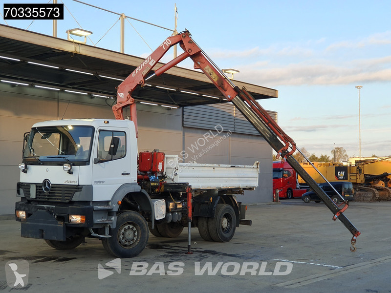 Kamion Mercedes 1823 4X4 Ferrari 710 A4 Crane...