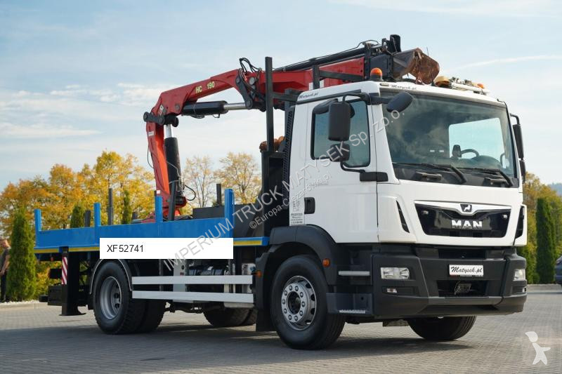 Kamion MAN TGM 15 .290 / HDS HC 190 + WIERTŁO...