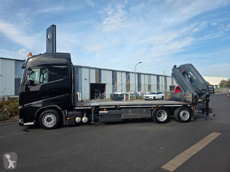 Lastbil Volvo 500 6x2 Heckkran MKG HLK 531 HP...