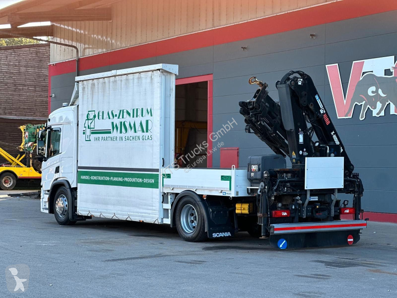 Kamion Scania P320 4x2   Pritsche/HIAB XHiDOU...
