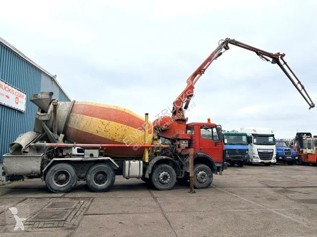 Kamion Mercedes SK B V8 MIXER + 21 METER...