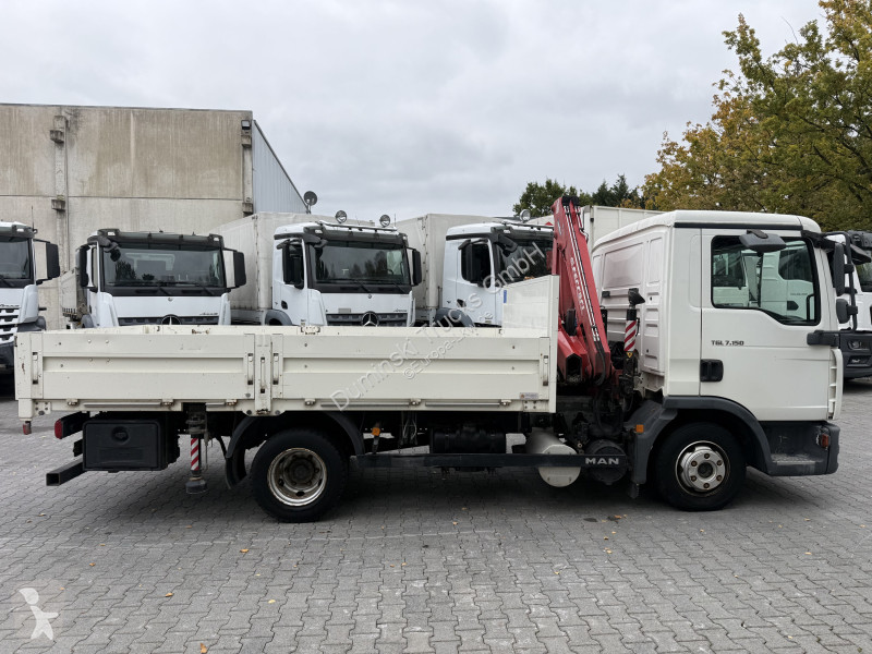 Kamion MAN TGL 7.150 Kran Ferrari 561 bis 15 Meter