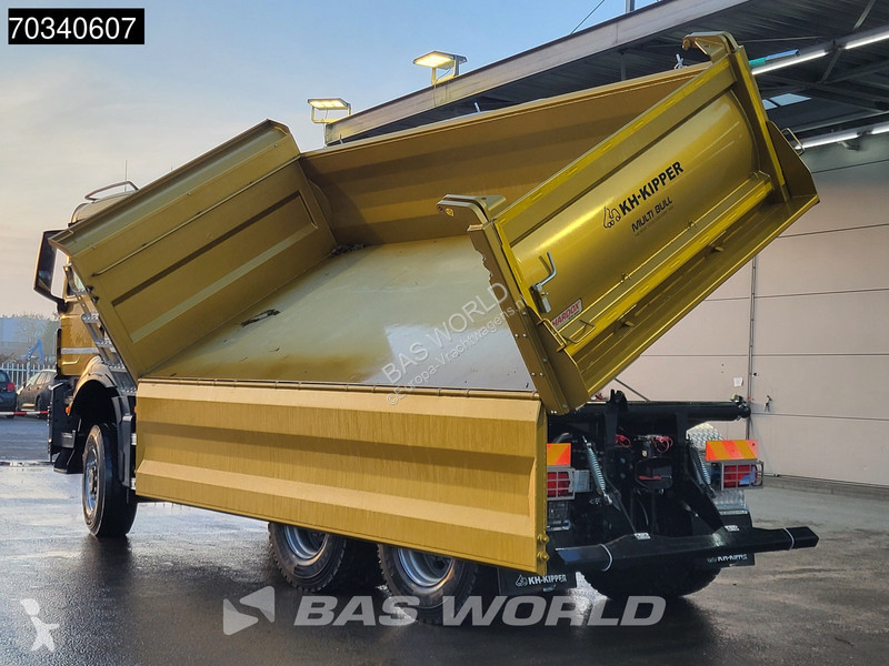 Lastbil MAN 33.480 6X6 6x6 12m3 KH-Kipper 3-way...