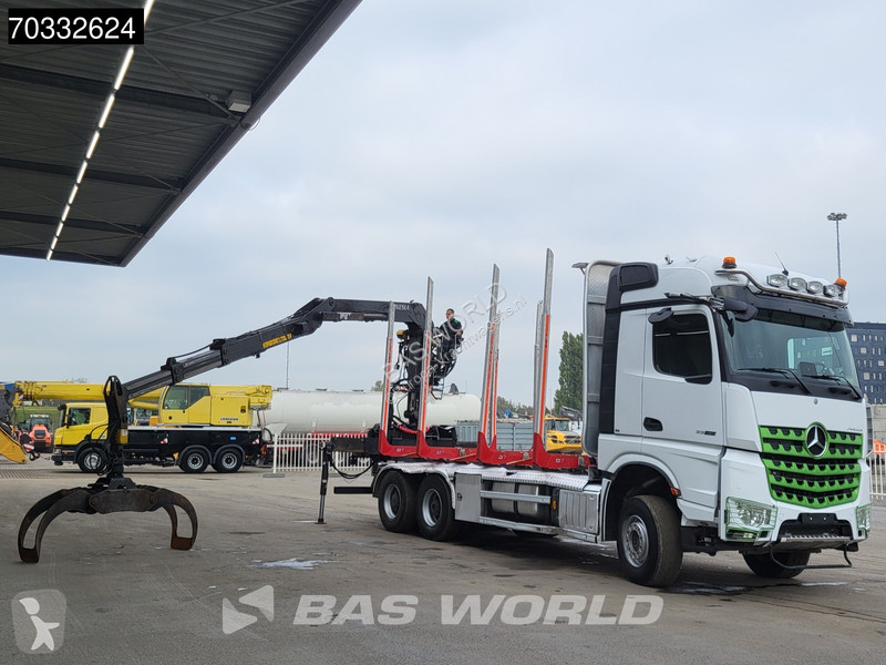 Kamion Mercedes 3363 6X4 Kesla 2117ZT Crane...