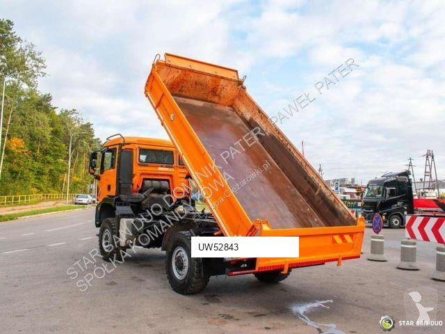 Kamion MAN TGS 4x4 Meiller three-way tipper
