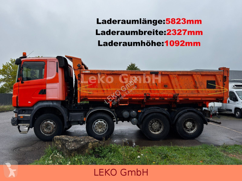 Lastbil Scania 480 8x4 Kipper