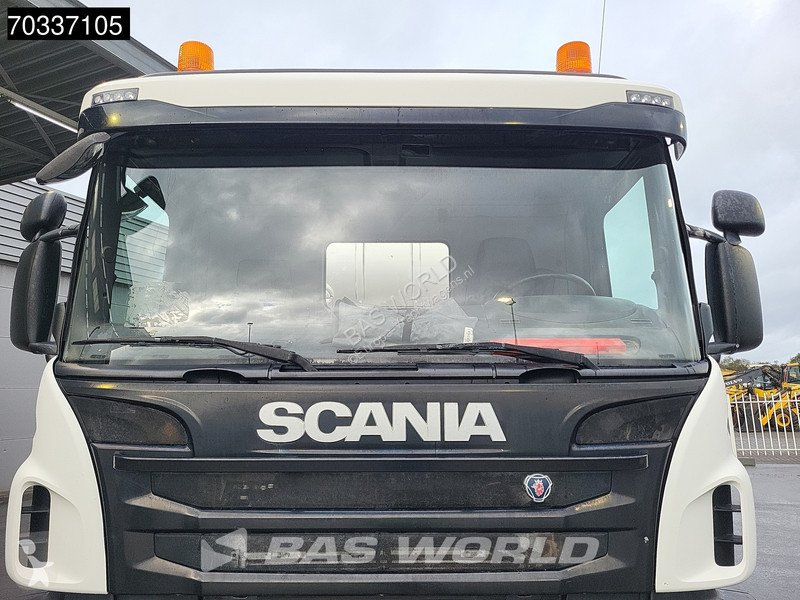 Kamion Scania P410 P 8X4 9m3 iebherr mixer Full...