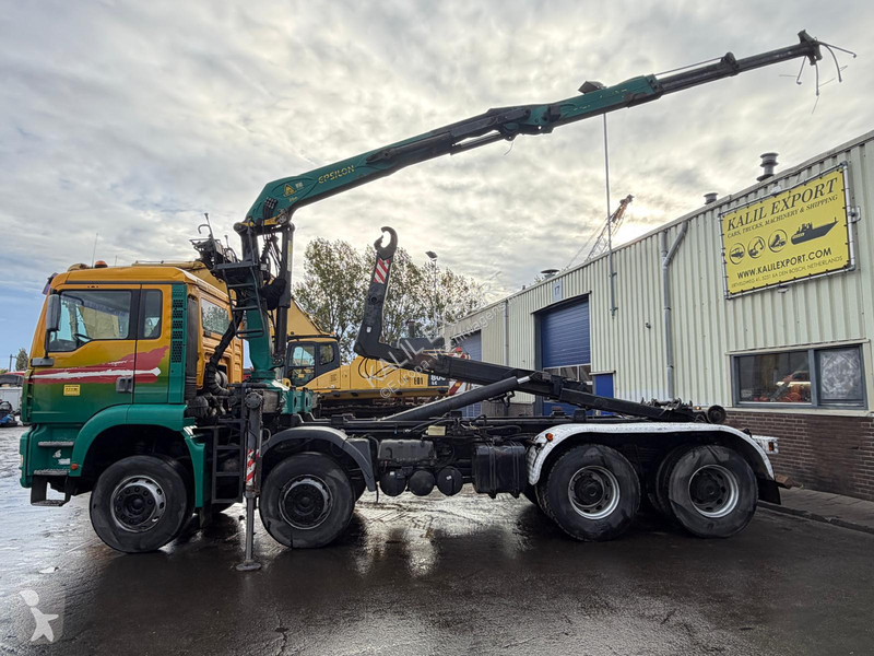 Lastbil MAN TGA 463 - Epsilon Crane + Multilift...