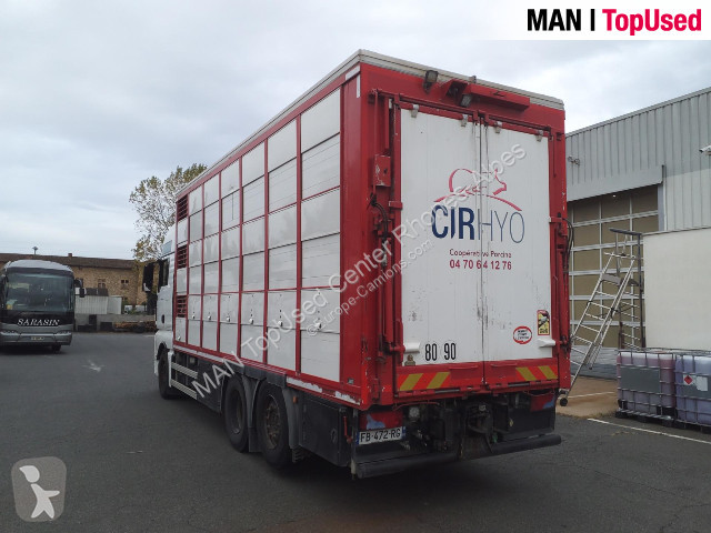 Kamion MAN TGX 26.500 6X2-4 BL BETAILLERE 3 ETAGES