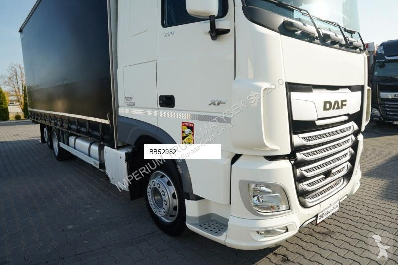 Kamion DAF XF 530 / 6X2 / SOLÓWKA / FIRANKA -...